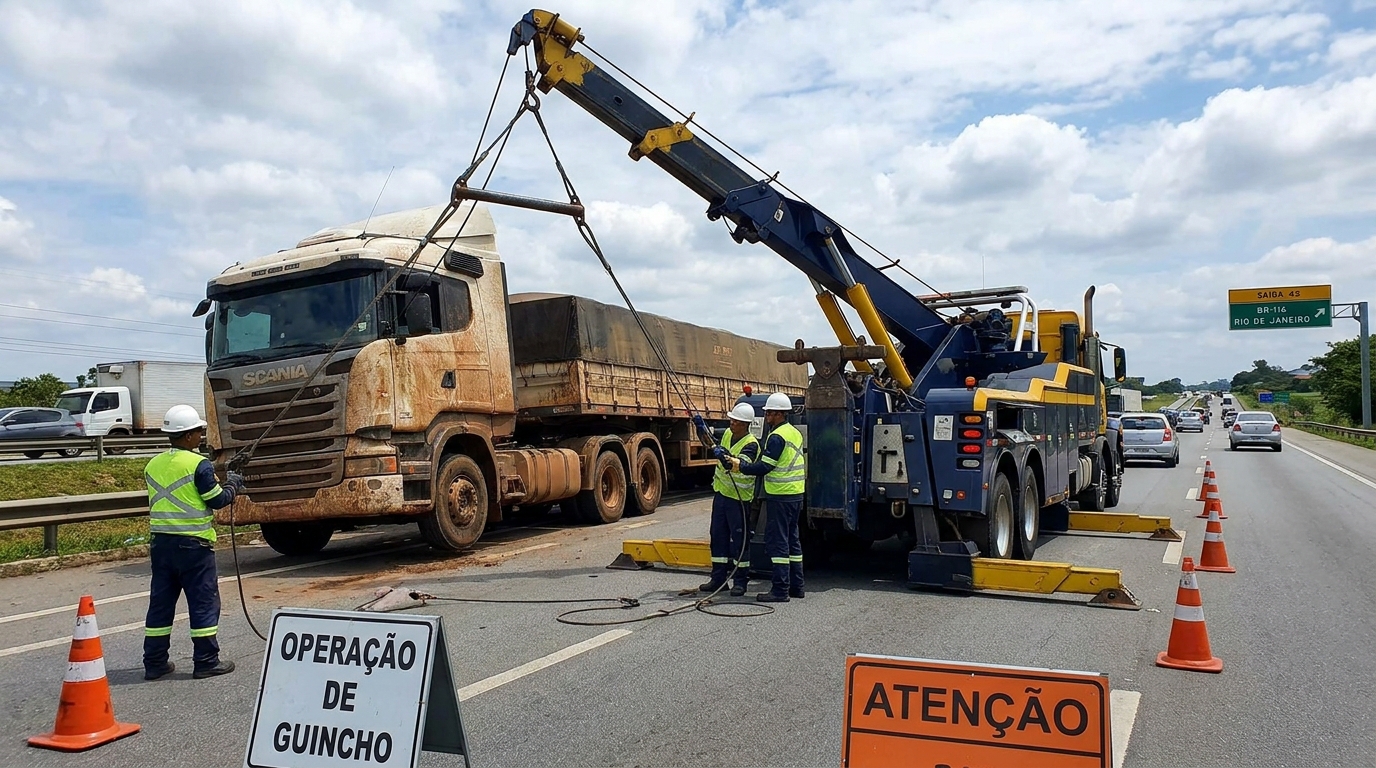 Guincho para Caminhão em Belo Horizonte‑MG