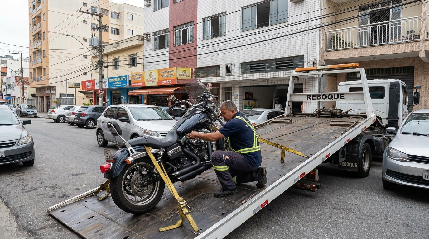 Guincho para Moto em Belo Horizonte‑MG
